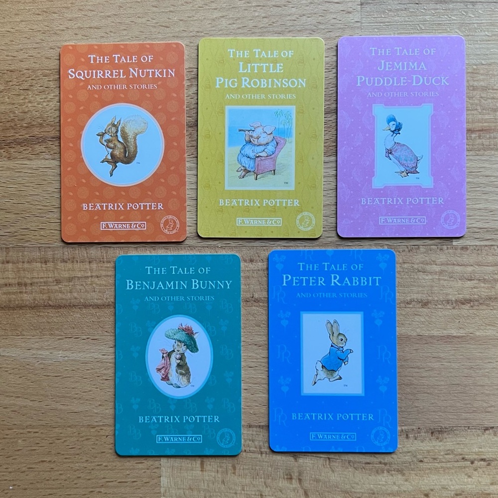 Yoto Cards Beatrix Potter Peter Rabbit Collection